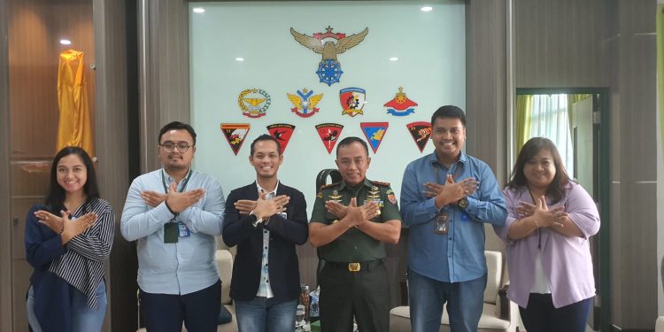 Pererat Kerjasama dan Silahturahmi, BRI Kanca Ciputat Temui Puspenerbad