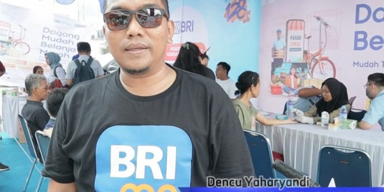 BRI BO Pontianak Gelar Undian Program Dagang Mudah Belanja Murah Bersama
