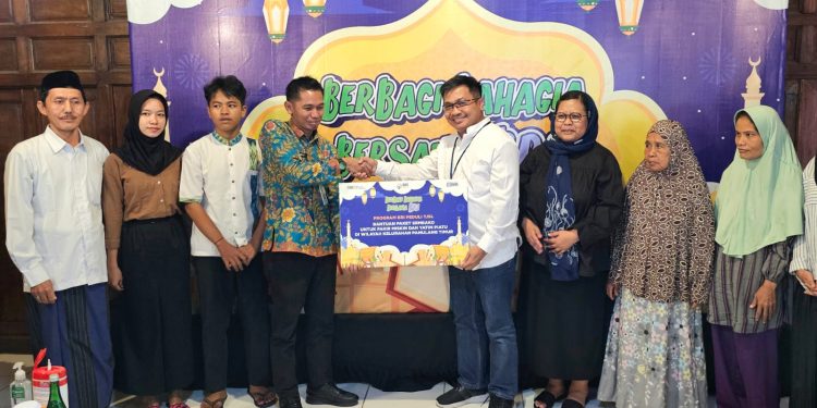 Jelang Puasa, BRI Regional Office Jakarta 3 Salurkan Sembako Untuk masyarakat Tangsel