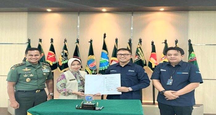 BRI Serahkan Bantuan TJSL Untuk Renovasi TK Kartika Kodam XII Tanjungpur