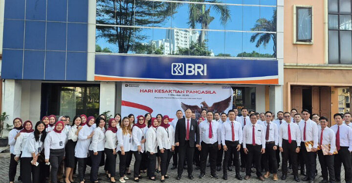 Bank BRI Kanca S. Parman Gelar Upacara Peringatan Hari Kesaktian Pancasila