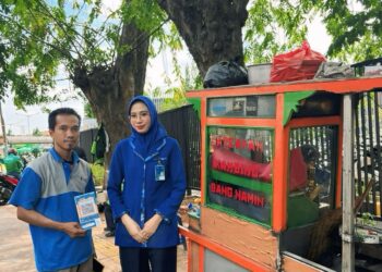 Nikmatnya Sate, Praktisnya Bayar! BRI Hadirkan QRIS BRImo di Gerobak Bang Namin