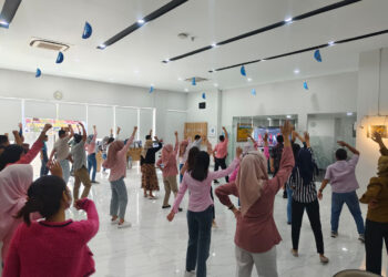 BRI BO Jakarta Daan Mogot Gelar Senam Bersama untuk Dorong Work Life Balance dan Kesehatan Pekerja