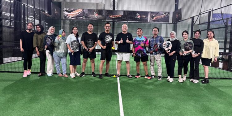 BRI Kanca S. Parman Gelar Pertandingan Padel untuk Pererat Kebersamaan dan Semangat Kolaborasi Antar Kanca