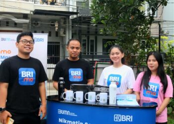 BRI Jakarta Daan Mogot Hadirkan Open Booth di Acara Senam Bersama
