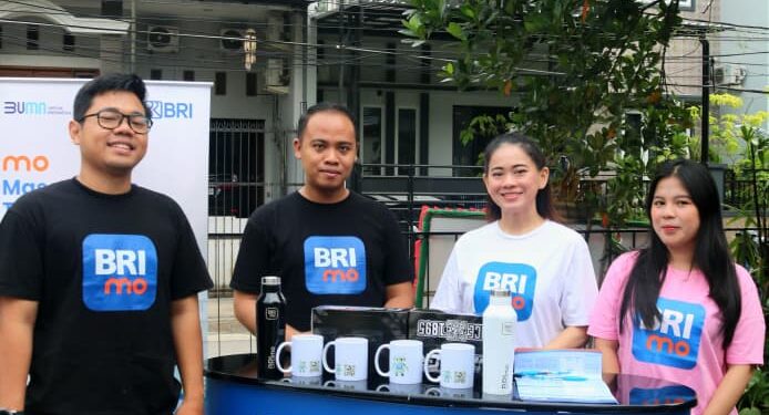 BRI Jakarta Daan Mogot Hadirkan Open Booth di Acara Senam Bersama