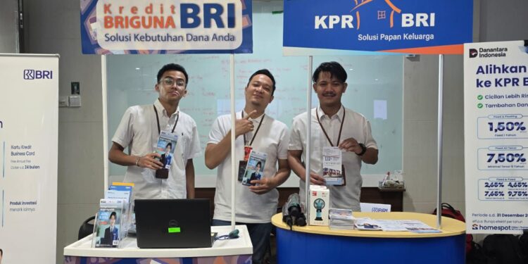 BRI Cabang Bandara Soetta Resmi Buka Booth BRIGUNA di GMF