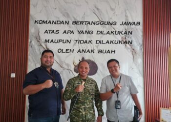 Pererat Sinergi, BRI BO Rangkasbitung Bersilaturahmi dengan Komandan Yonif 318/Adhirajasa Yudha