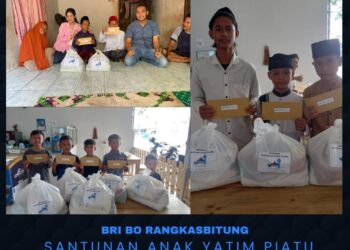 BRI BO Rangkasbitung Santunan Anak Yatim Piatu