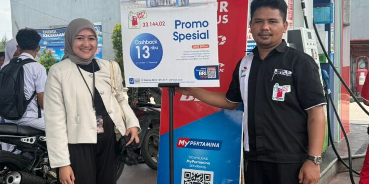 Kolaborasi BRI Hayam Wuruk dan SPBU Muara Baru: Promo Cashback BRImo Diminati Pelanggan