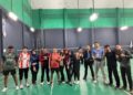 Sehat Bareng, Kompak Bareng: BRI KC Jakarta S. Parman Pererat Kebersamaan Lewat Olahraga Badminton