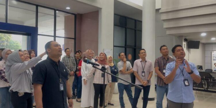 Pererat Kebersamaan, BRI Gelar Game dan Ice Breaking Bersama Pekerja Usai Briefing Pagi