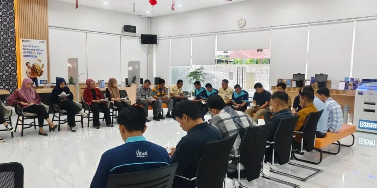 Perkuat Nilai Spiritual dan Kebersamaan, BRI KC Daan Mogot Gelar Pengajian Rutin