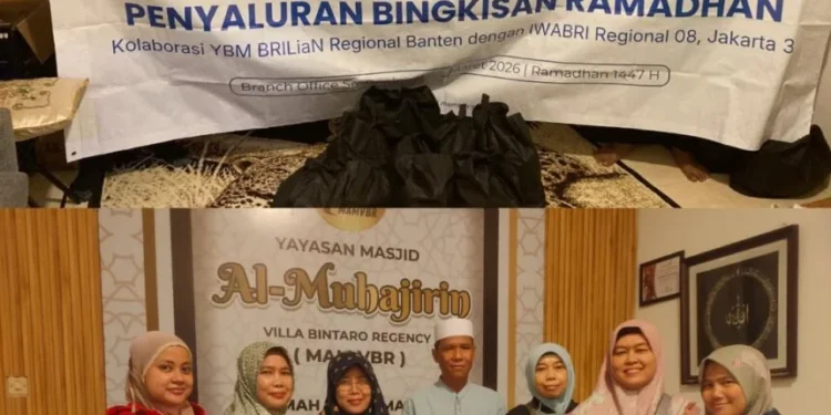 Perkuat Kepedulian Sosial di Bulan Suci, BRI KC Bintaro Dukung Kegiatan Yayasan Masjid Al-Muhajirin