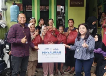 YBM BRILiaN BRI KC Jakarta Daan Mogot Berbagi Bingkisan Ramadan untuk Masyarakat