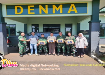 Perkuat Sinergi dan Kepedulian Sosial, BRI BO Ciputat Salurkan Paket Sembako kepada Denma TNI