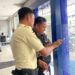 Dengan Senyum dan Keramahan, Satpam BRI Kanca Tangerang Merdeka Siap Membantu Nasabah Setiap Saat