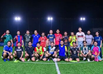 BRI Kanca Kalideres dan BRI Kanca Daan Mogot Gelar Sparing Futsal untuk Tingkatkan Kolaborasi