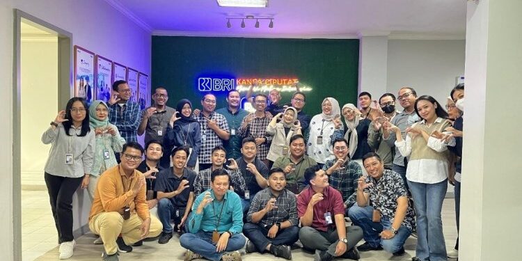 BRI Kanca Ciputat Gelar Pelepasan Pekerja yang Mutasi ke Unit Kerja Lain