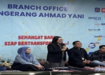 Evaluasi dan Sosialisasi Satuan Pengamanan Supervisi BRI Cabang Tangerang Ahmad Yani