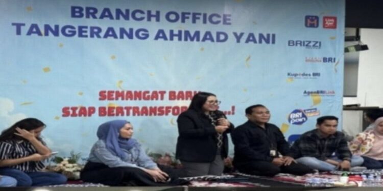 Evaluasi dan Sosialisasi Satuan Pengamanan Supervisi BRI Cabang Tangerang Ahmad Yani