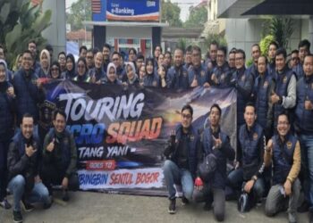 Mikro BRI KC Tangerang Ahmad Yani Gelar Touring, Pererat Kebersamaan dan Tingkatkan Kekompakan Tim