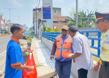 BRI Cilegon Bagikan Makan Siang Gratis, wujud kepedulian kepada masyarakat