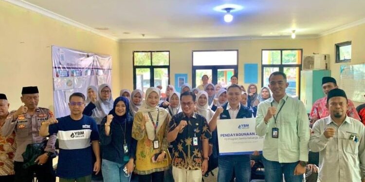 BRI Cabang Cilegon Perkuat Ketahanan Keluarga melalui Program Family Strengthening YBM BRILian