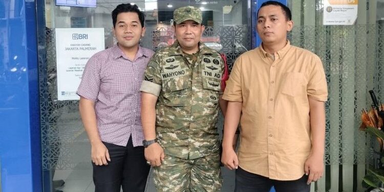 BRI KC Palmerah Bersinergi dengan Babinsa Perkuat Keamanan dan Pelayanan Nasabah