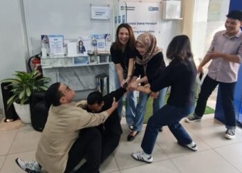 BRI KC Palmerah Gelar Games Rutin Setiap Hari Jumat untuk Perkuat Kebersamaan Pekerja