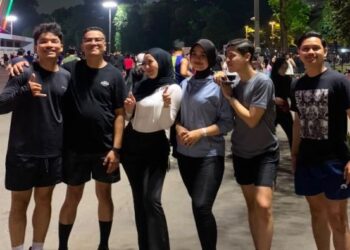 BRI KC Palmerah Tingkatkan Kebugaran dan Kekompakan melalui Kegiatan Joging Bersama di GBK