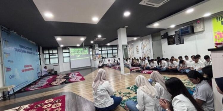 Perkuat Nilai Spiritual dan Kebersamaan, BRI KC Tangerang Ahmad Yani Gelar Pengajian Dzikir dan Tahlil Rutin