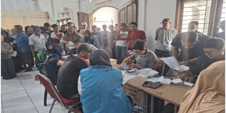 BRI Unit Kampung Melayu dan Dinas Sosial Kota Tangerang Bersinergi Salurkan Bantuan Sosial