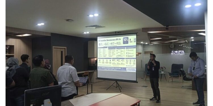 BRI Bintaro Bersama BRILife Insurance Sosialisasikan Produk Terbaru, Tingkatkan Kompetensi Insan BRILiaN