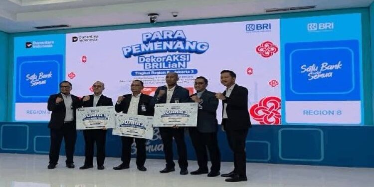 BRI KC Tangerang Ahmad Yani Apresiasi Pemenang Program DekorAKsi